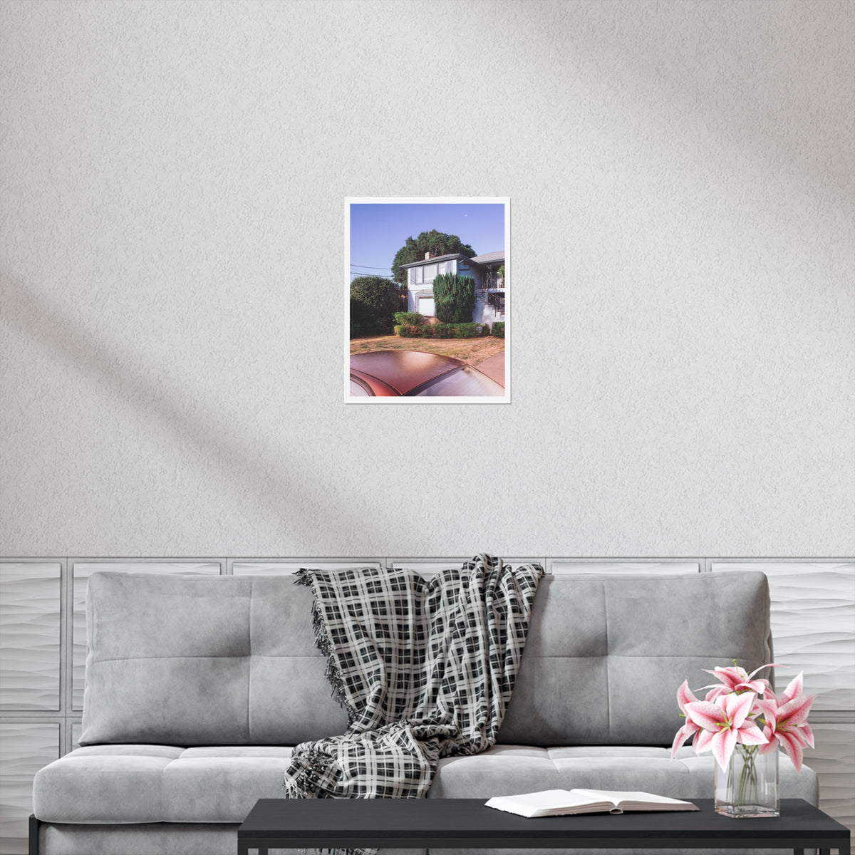 Car and House Print