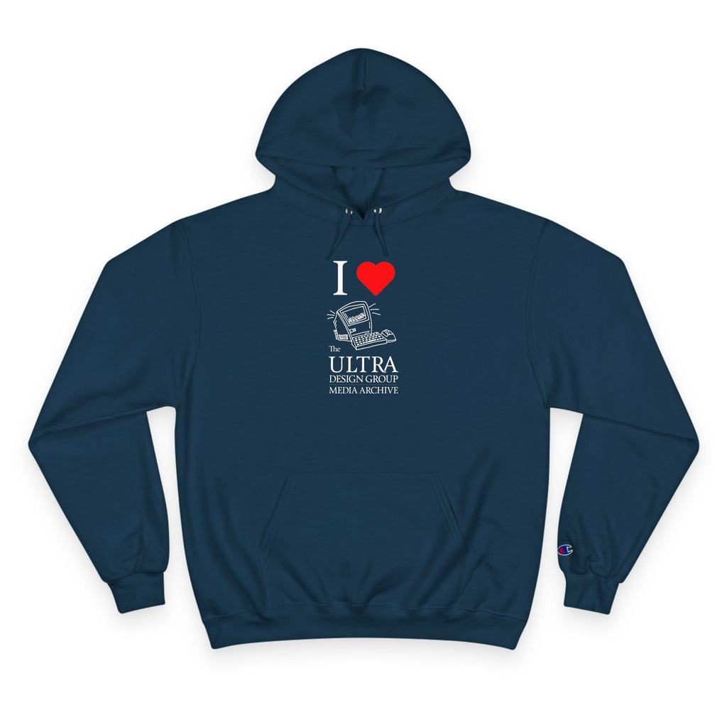 Navy Media Archive Hoodie - Champion