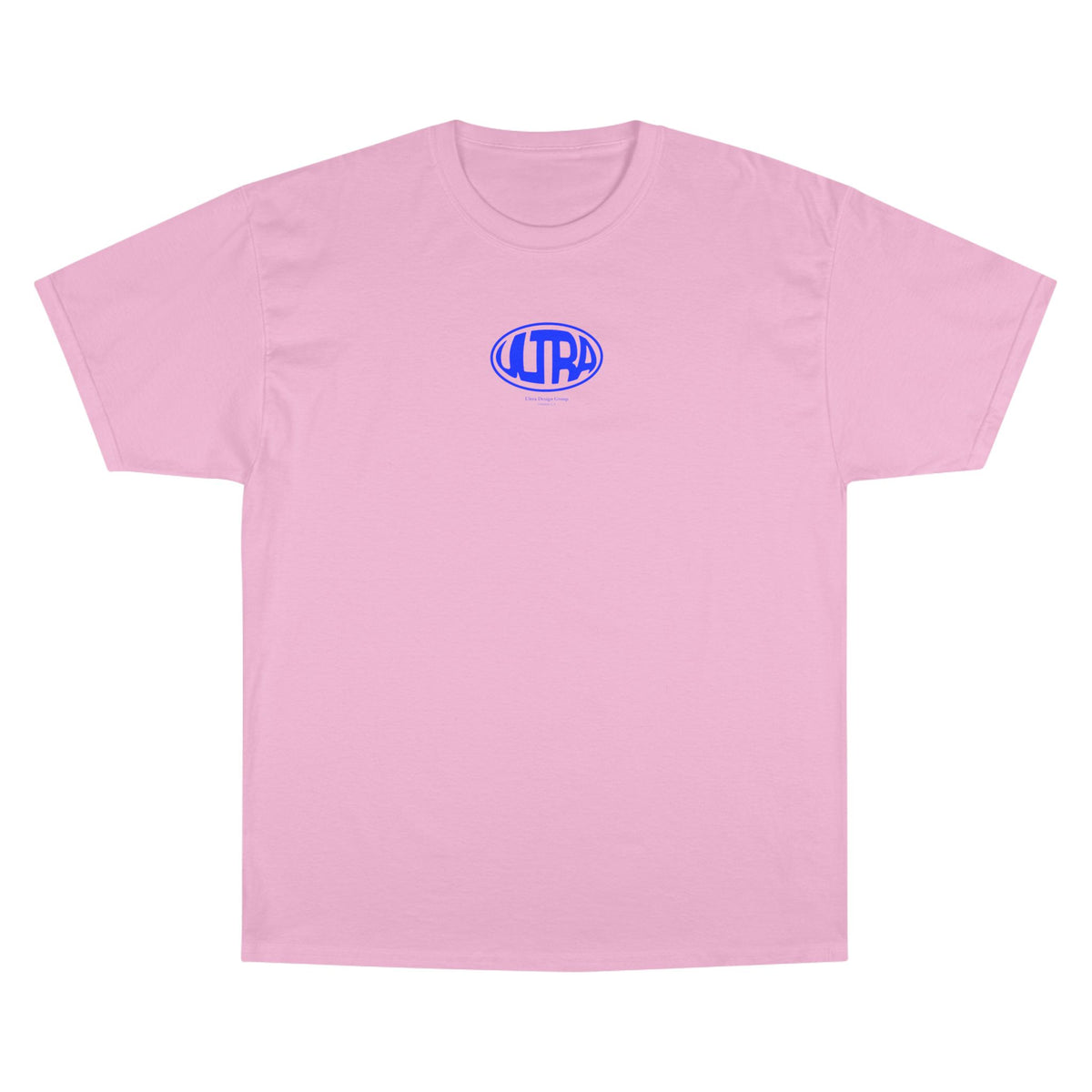 Pink Oval Logo Champion T-Shirt