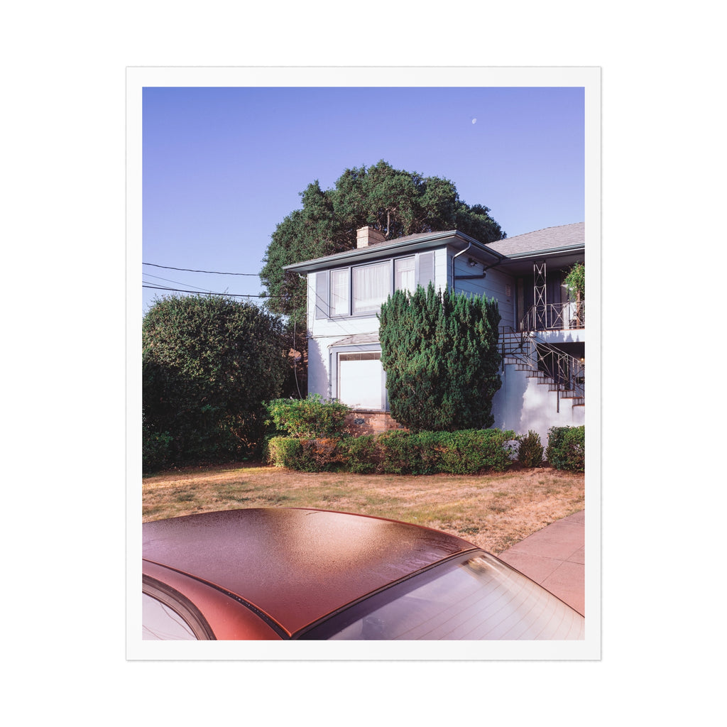 Car and House Print